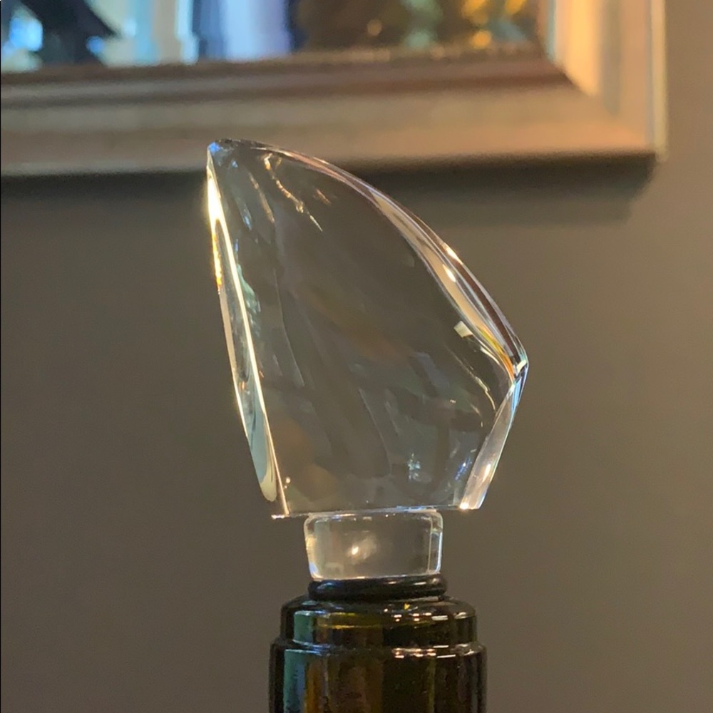 Orrefors Wine stopper crystal